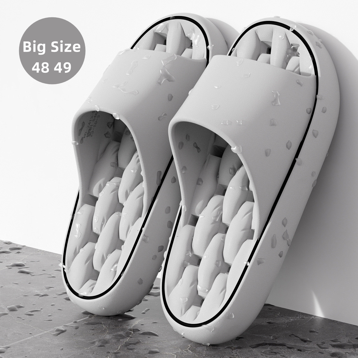 Big Size 48 49 Bathroom Slippe - огляд і ціна Men Shoes H&M