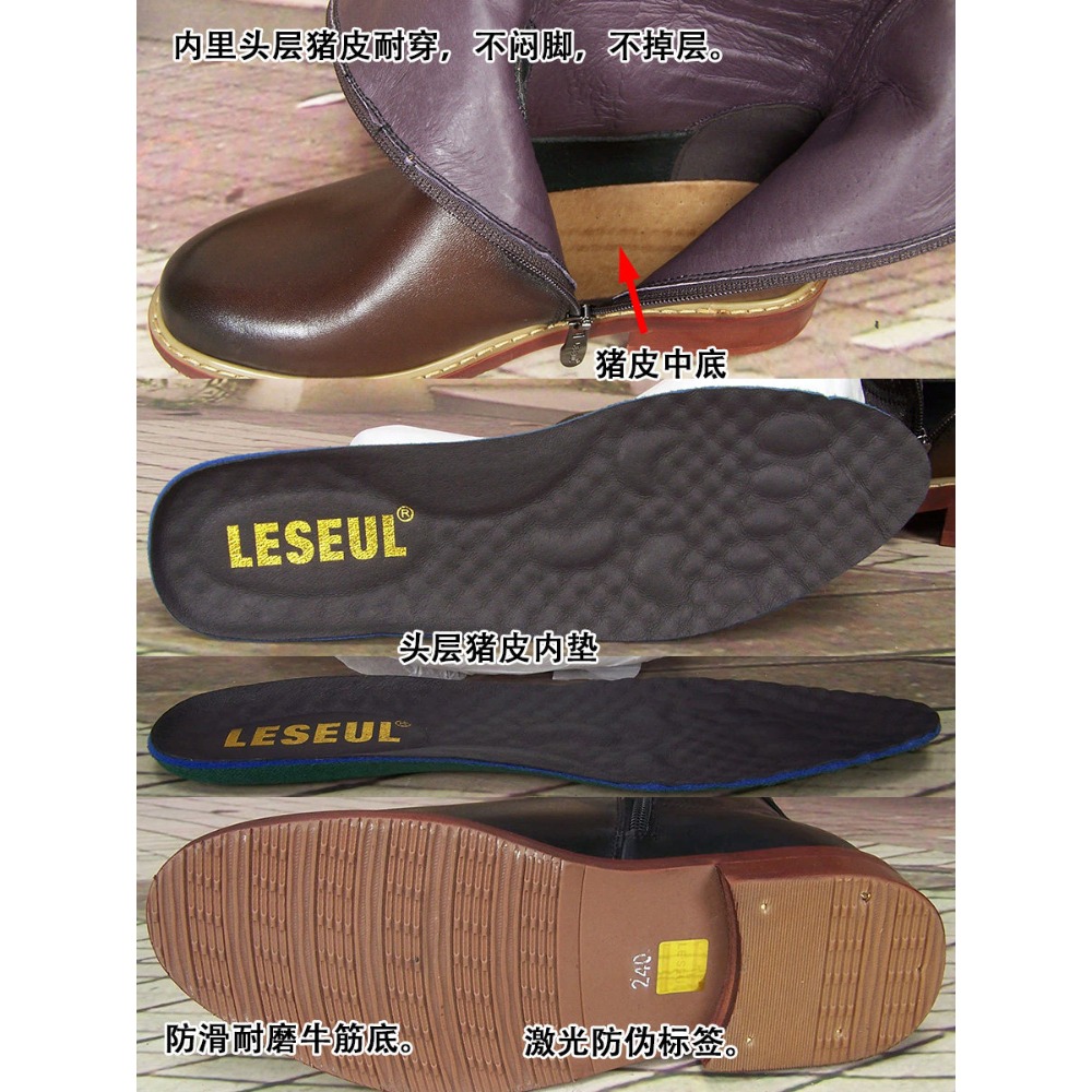Fashion Men's Embossed Leather - огляд і ціна Men'S Shoes Zipper
