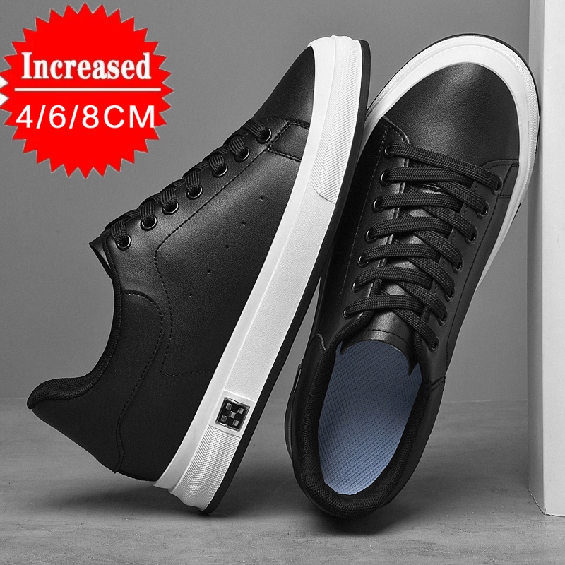 New Luxury Men's Elevator Shoe - огляд і ціна Men'S Shoes Black And White