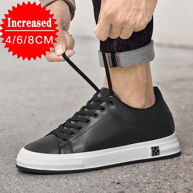 New Luxury Men's Elevator Shoe - огляд і ціна Men'S Shoes Black And White