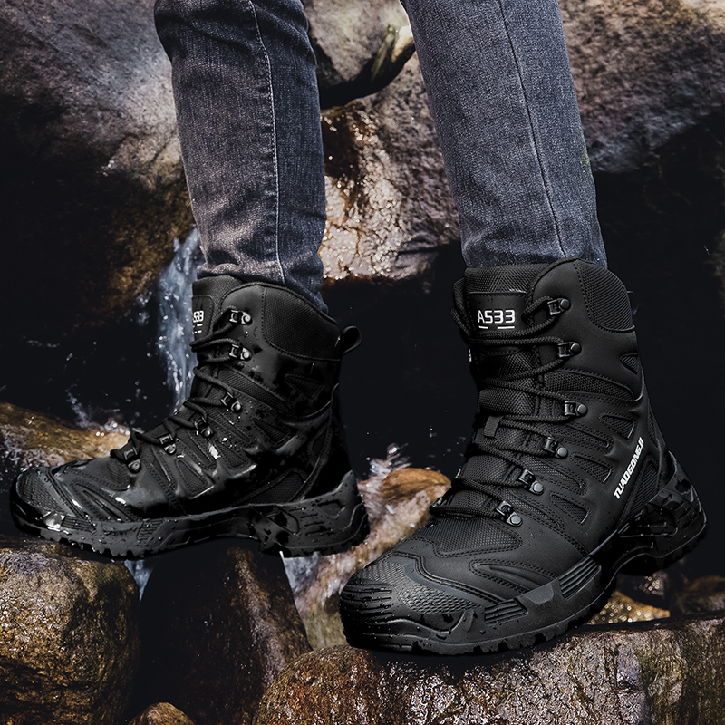 Men's Large Size Outdoor Tacti - огляд і ціна Men'S Shoes Hiking