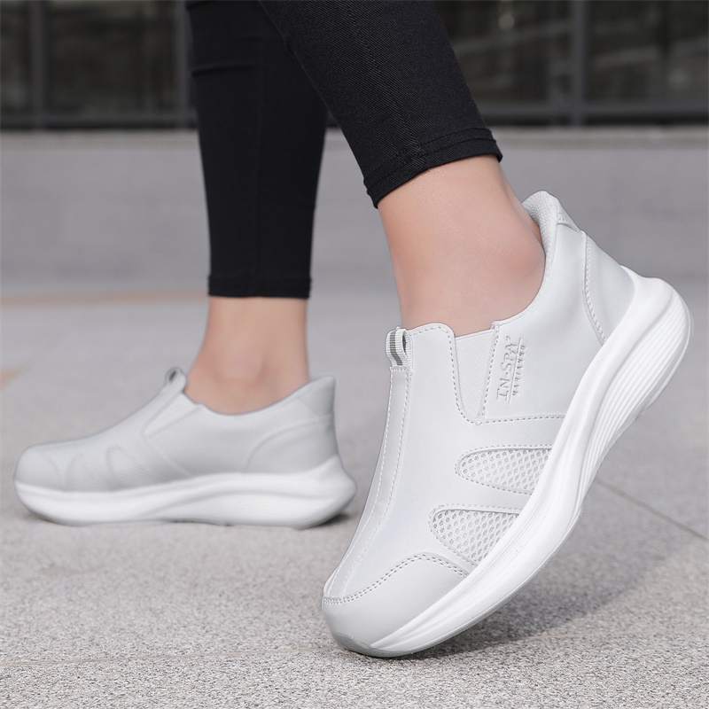 Women Men Nurse Work Shoes Bre - огляд і ціна Men'S Shoes Black And White
