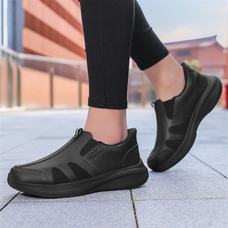 Women Men Nurse Work Shoes Bre - огляд і ціна Men'S Shoes Black And White